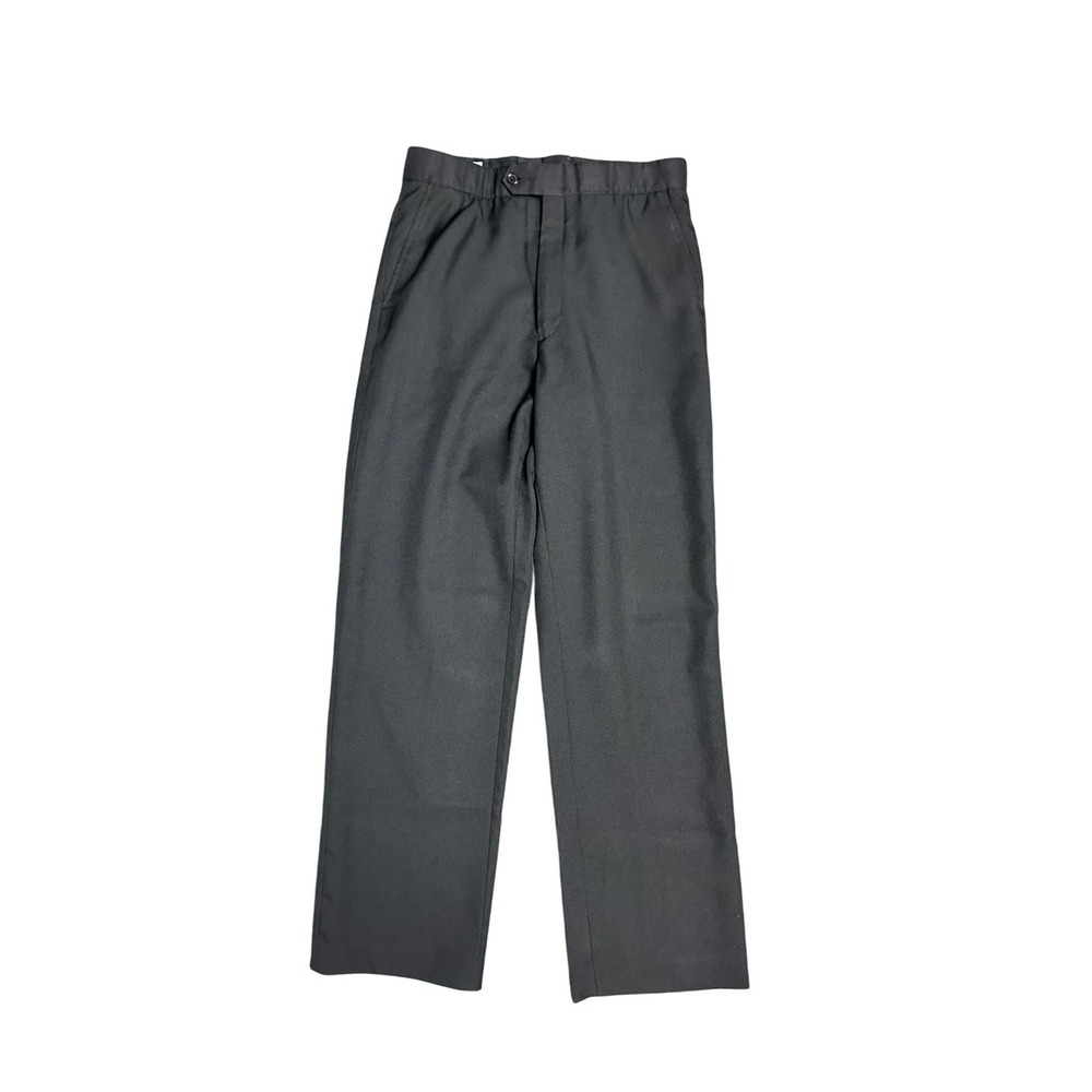 Smitty Mens Black Twill Work Pants Size‎ 34 Adjustable Waist
